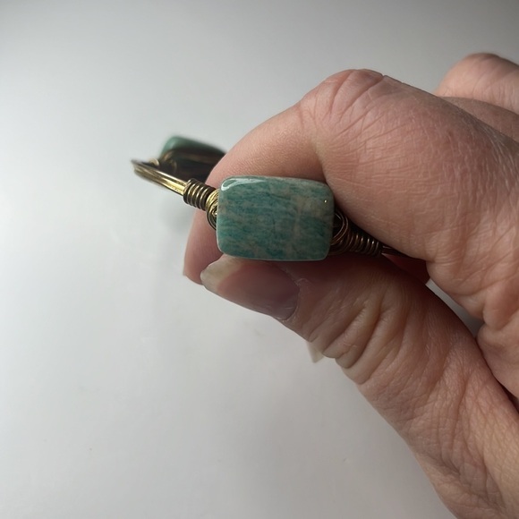 BOURBON and Bowties Aqua Bangle - Picture 5 of 10